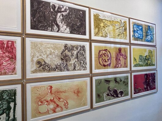 Kunst an der Wand