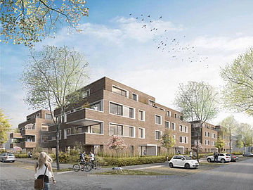 Moderne 2-Zimmer-Wohnung im Erdgeschoss  in Krefeld-Oppum