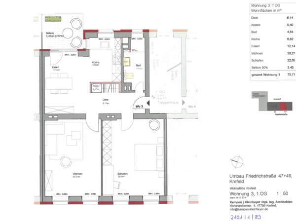 2-*RESERVIERT* Moderne Zweizimmerwohnung in City-Lage